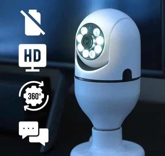 Sight Bulb security light camera