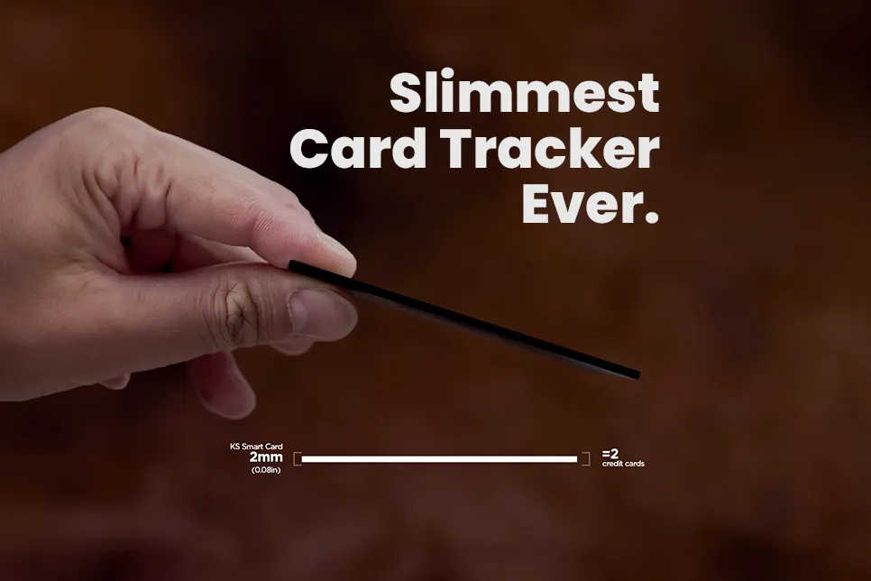 SmartCard item tracking device