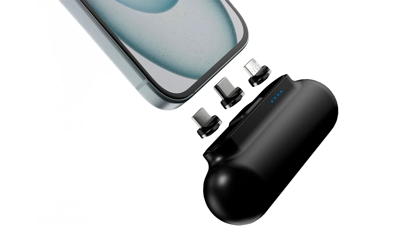 Snap-N-Charge universal portable charger