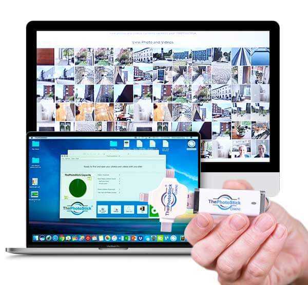 ThePhotoStick Omni photo backup device