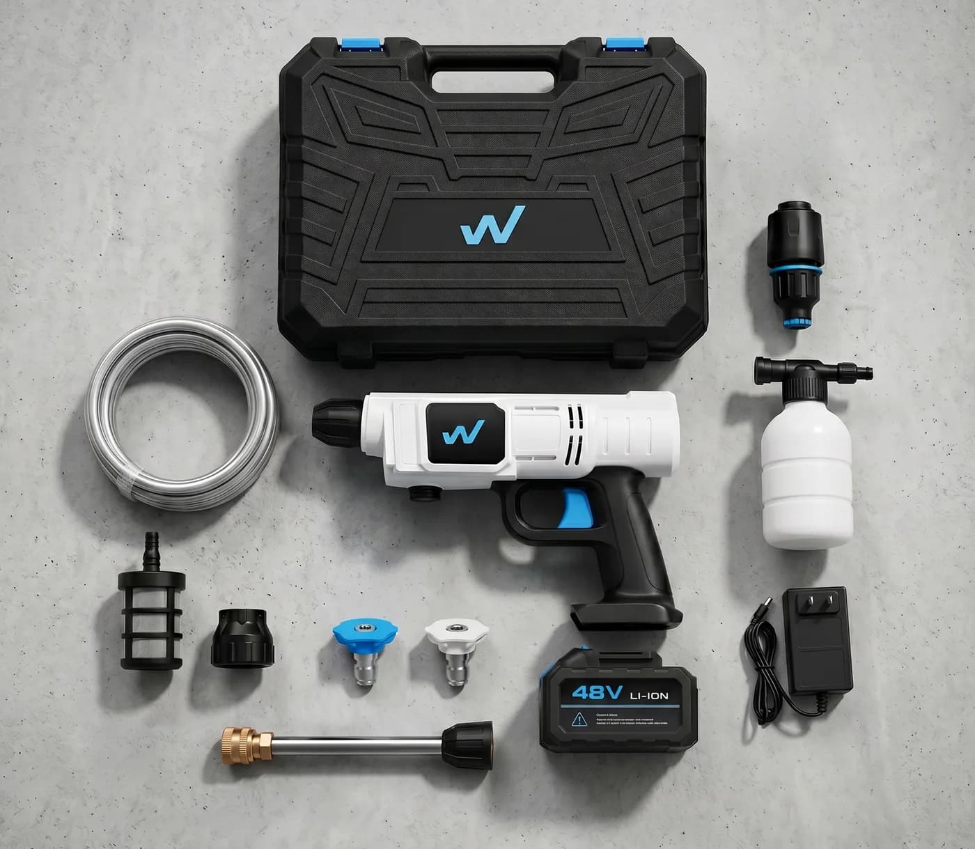 WashUpGo cordless power washer
